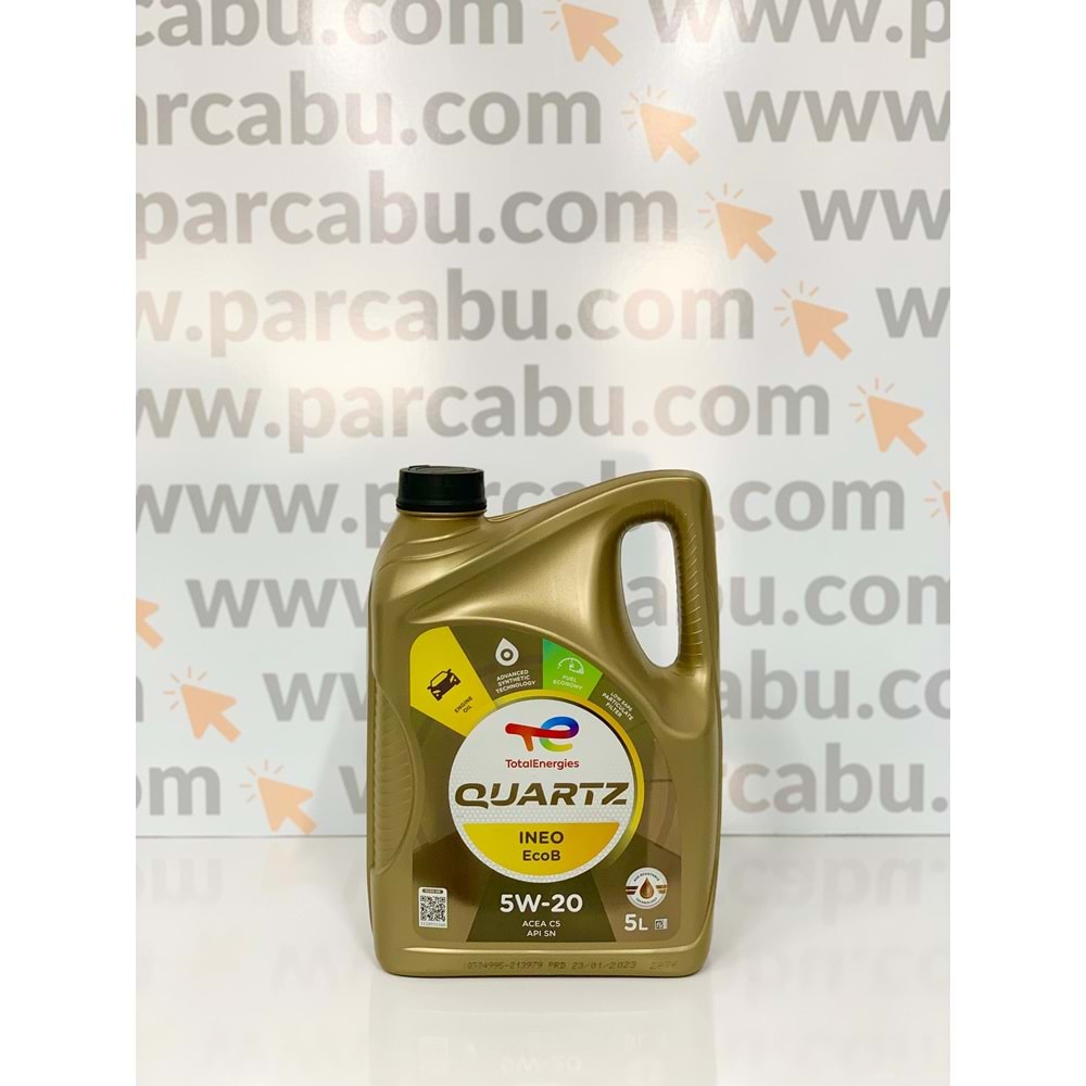 TOTAL QUARTZ INEO ECOB 5W20 5 LİTRE