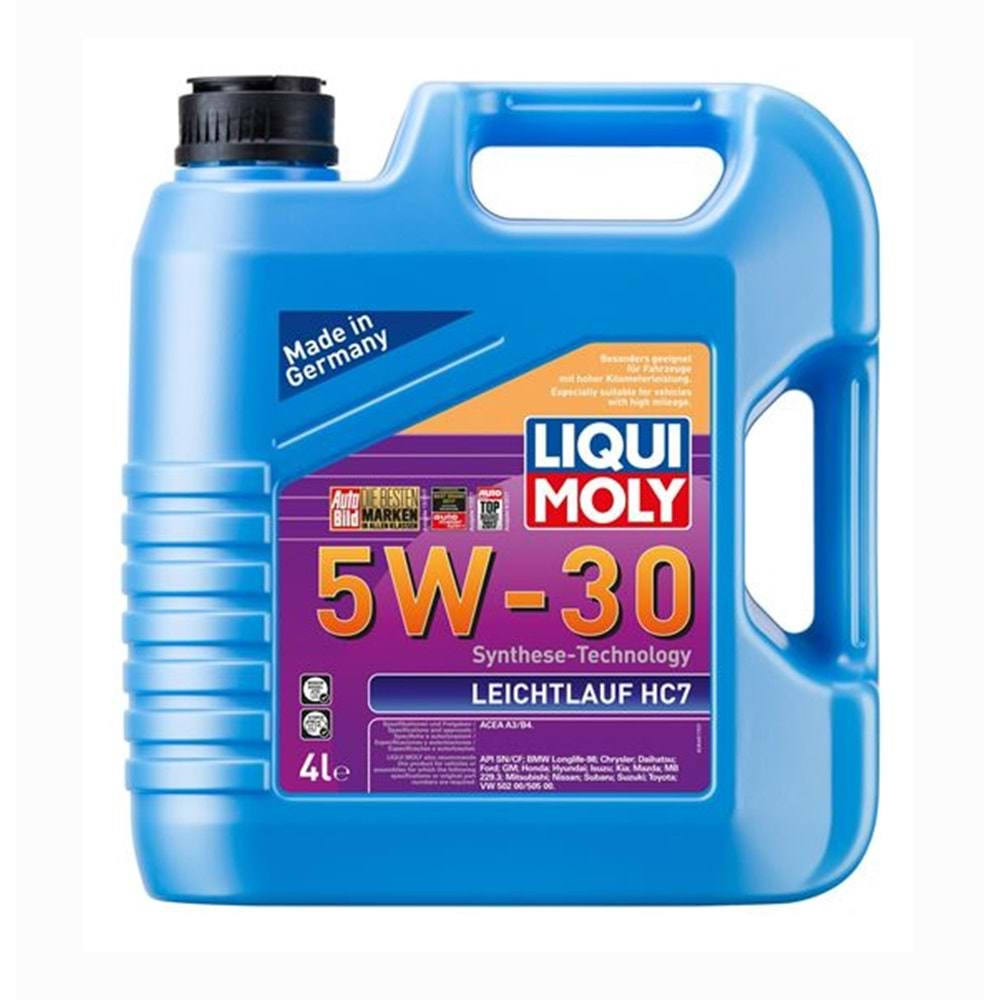 LIQUI MOLY 5W30 4L LEICHTLAUF HC7