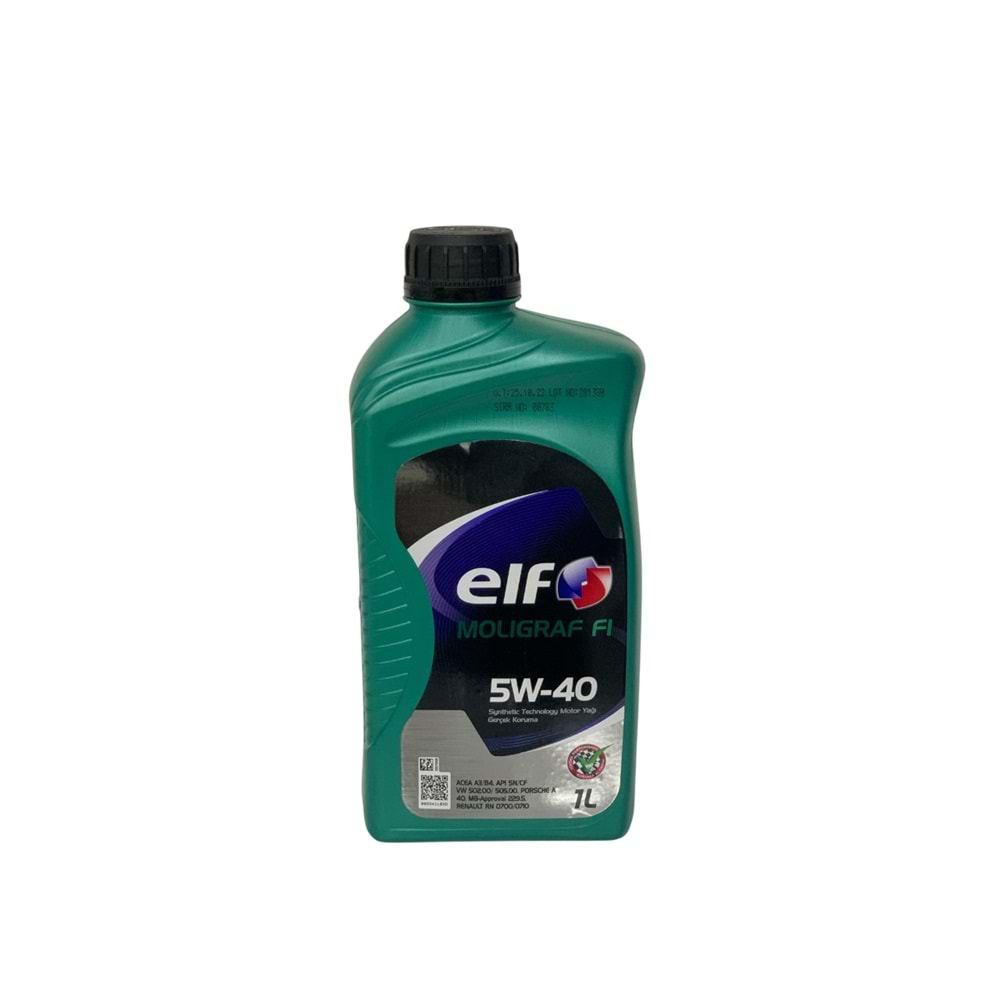 ELF MOLIGRAF FI 5W40 1 LİTRE