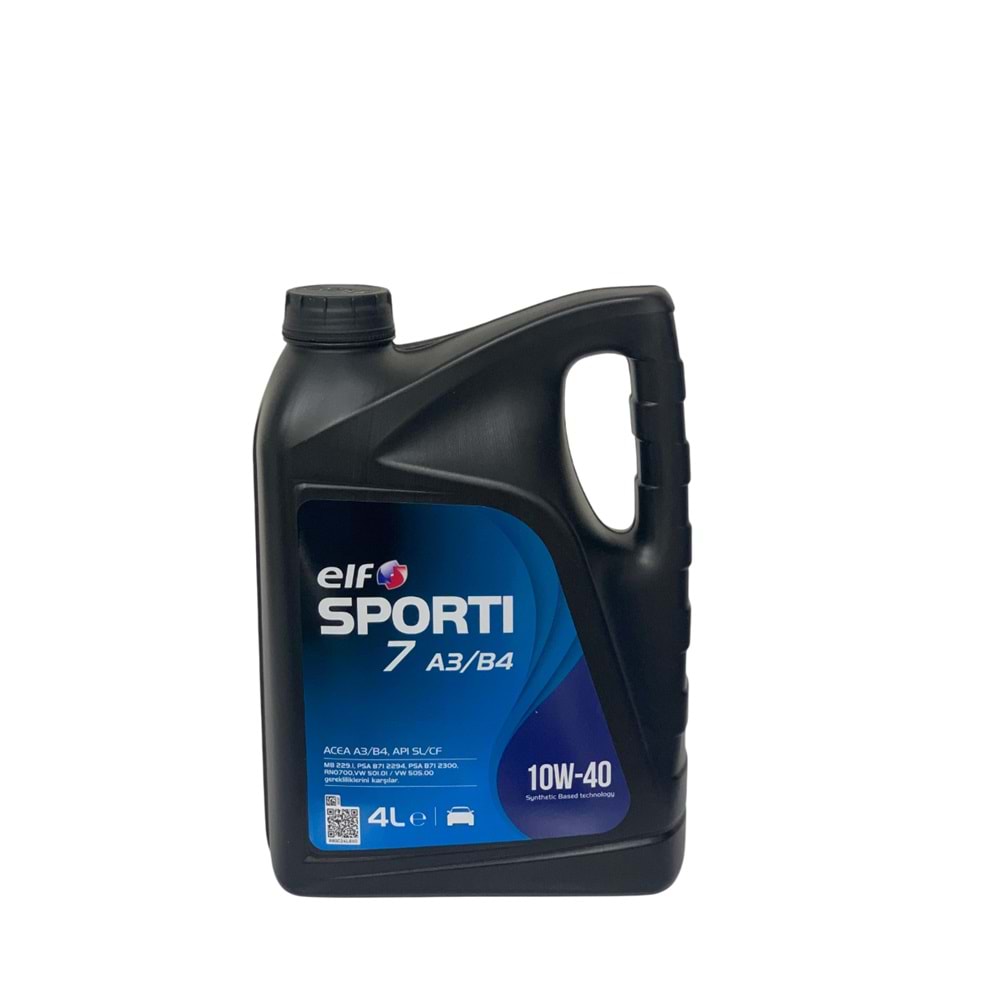 ELF SPORTİ 7 A3/B4 10W40 4 LİTRE