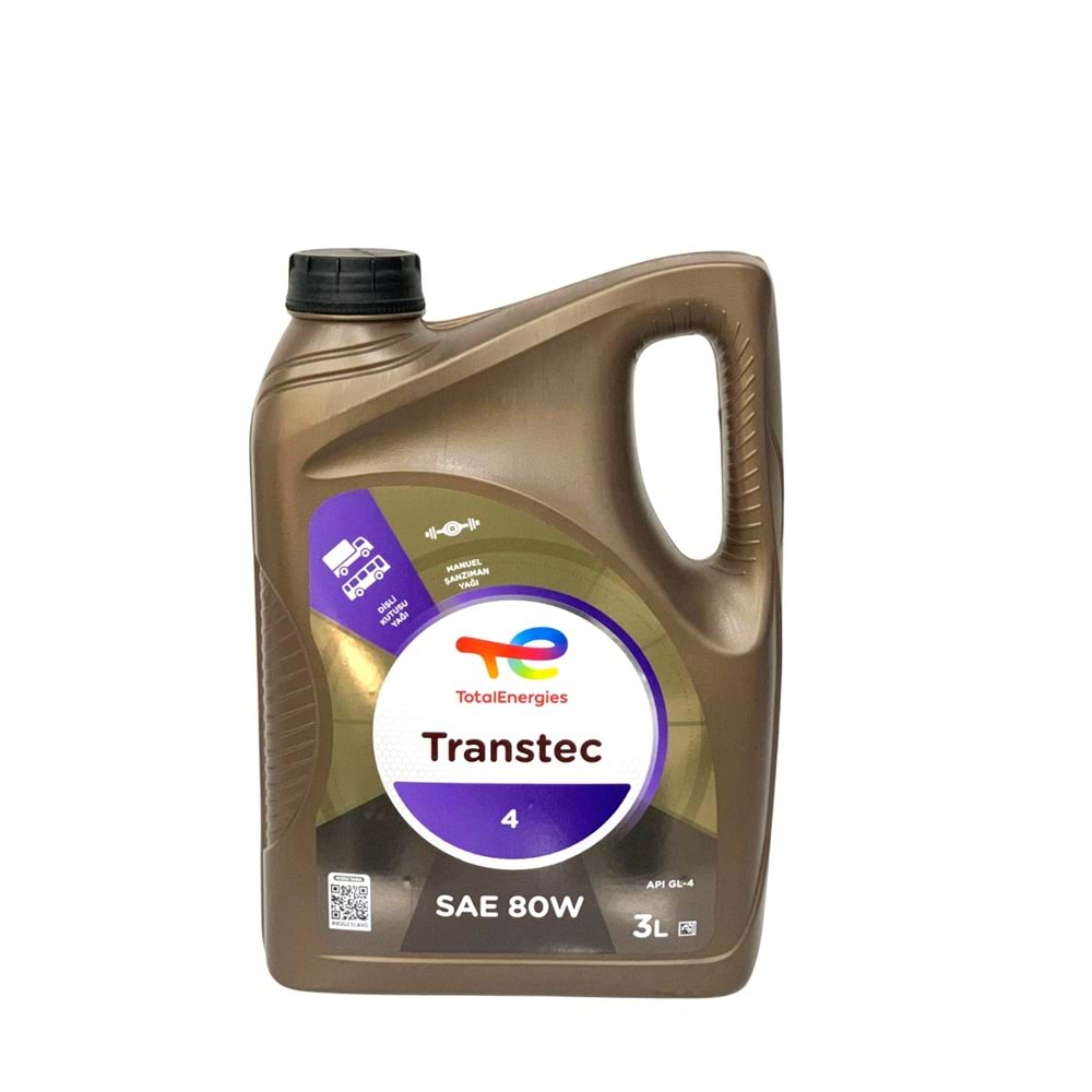 TOTAL TRANSTECH 4 SAE 80W MANUEL 3 LİTRE ŞANZIMAN YAĞI