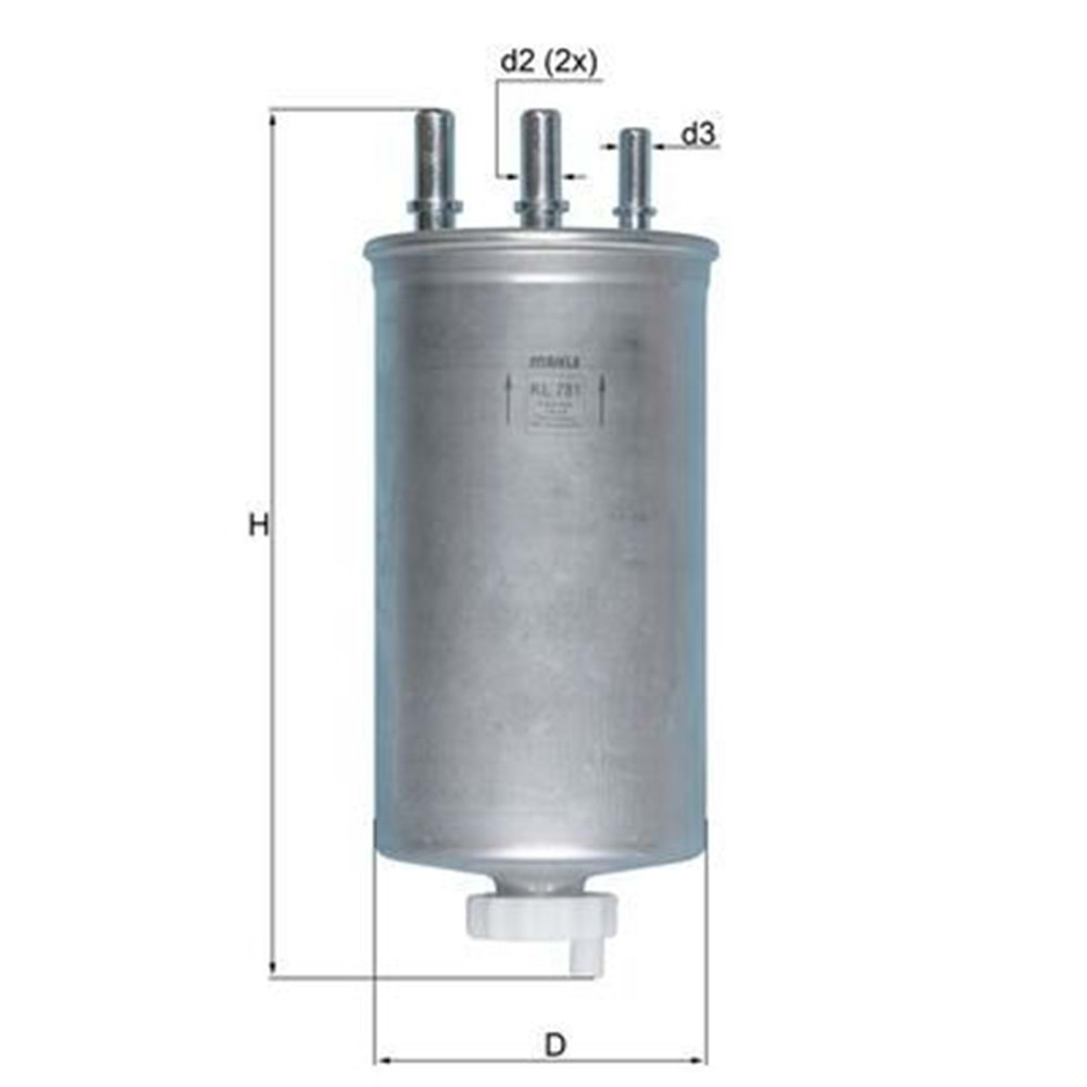 YAKIT FILTRESI (MAZOT ) DUSTER LOGAN SANDERO 1.5 DCI K9K