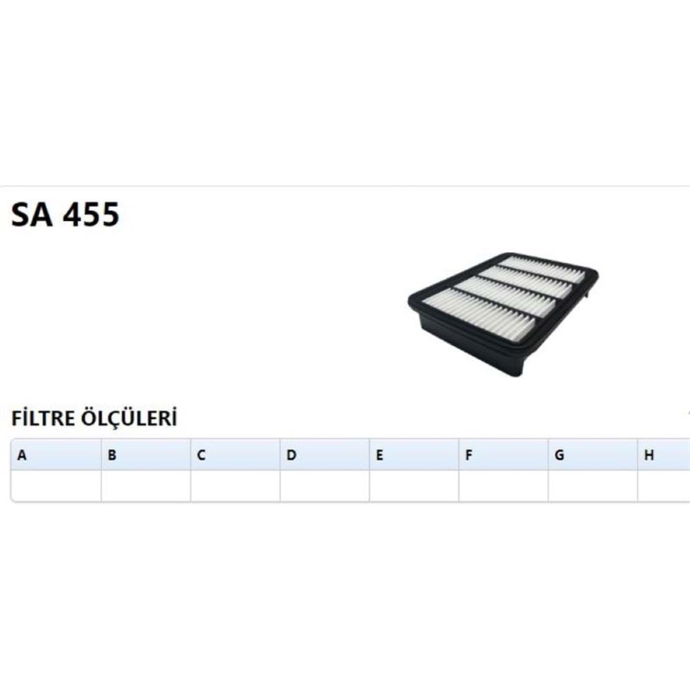 HAVA FILTRESI RANGER