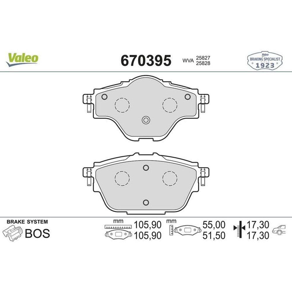 FREN BALATASI ARKA ASTRA L-GRANDLAND-C4 GRAND/SPACETOURER-C5 AIRCROSS-P508-P5008-P308-P3008-DS4-DS7 