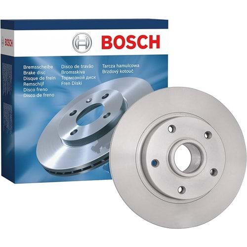 BOSCH FREN DİSKİ ARKA (ADET) RULMANSIZ 260mm RENAULT MEGANE III 1.5DCI 2008-> 1.4DCI-1.6 16V-1.9DCI-2.0 16V 09-> 260x8x0 5 BİJON