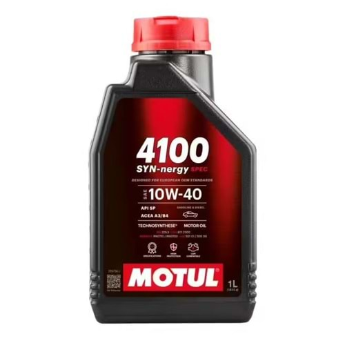 MOTUL 4100 SYN-NERGY SPEC 10W40 1 LT