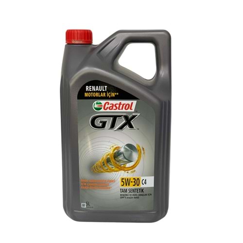 CASTROL GTX 5W30 C4 5 LİTRE