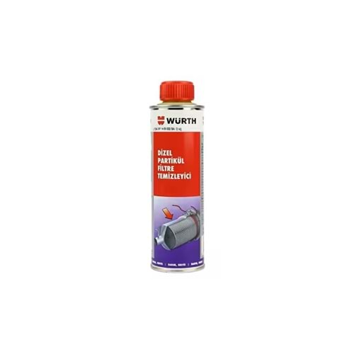 WÜRTH DİZEL DİSEL PARTİKÜL FİLTRE TEMİZLEYİCİ 300 ML