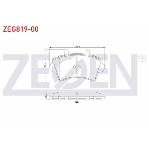 FREN BALATA ON RENAULT MASTER II (FD) 2.5 DCI 1998-2010 / MASTER II (FD) 1.9 DCI 1998-2010 / MASTER II (FD) 1.9 DTI 1998-2010 / OPEL MOVANO A 1.9 DTI 2001-2010 / MOVANO A 2.5 DTI 2001-2010