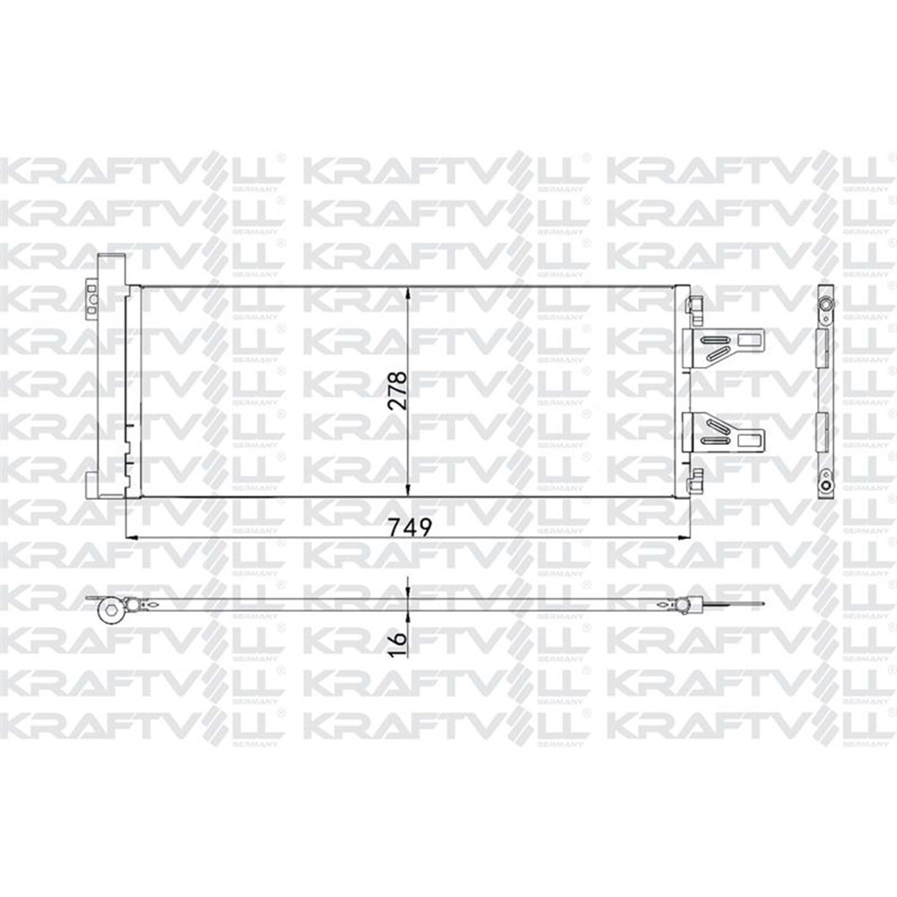 KLİMA RADYATÖRÜ BOXER III JUMPER III 2,2HDI 3,0HDI DUCATO III SCANIA 3,0JTD