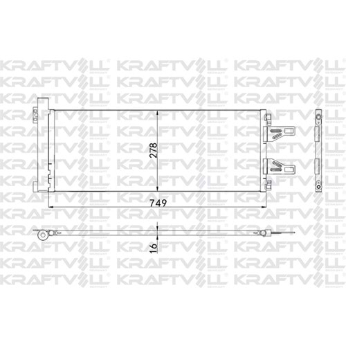 KLİMA RADYATÖRÜ BOXER III JUMPER III 2,2HDI 3,0HDI DUCATO III SCANIA 3,0JTD