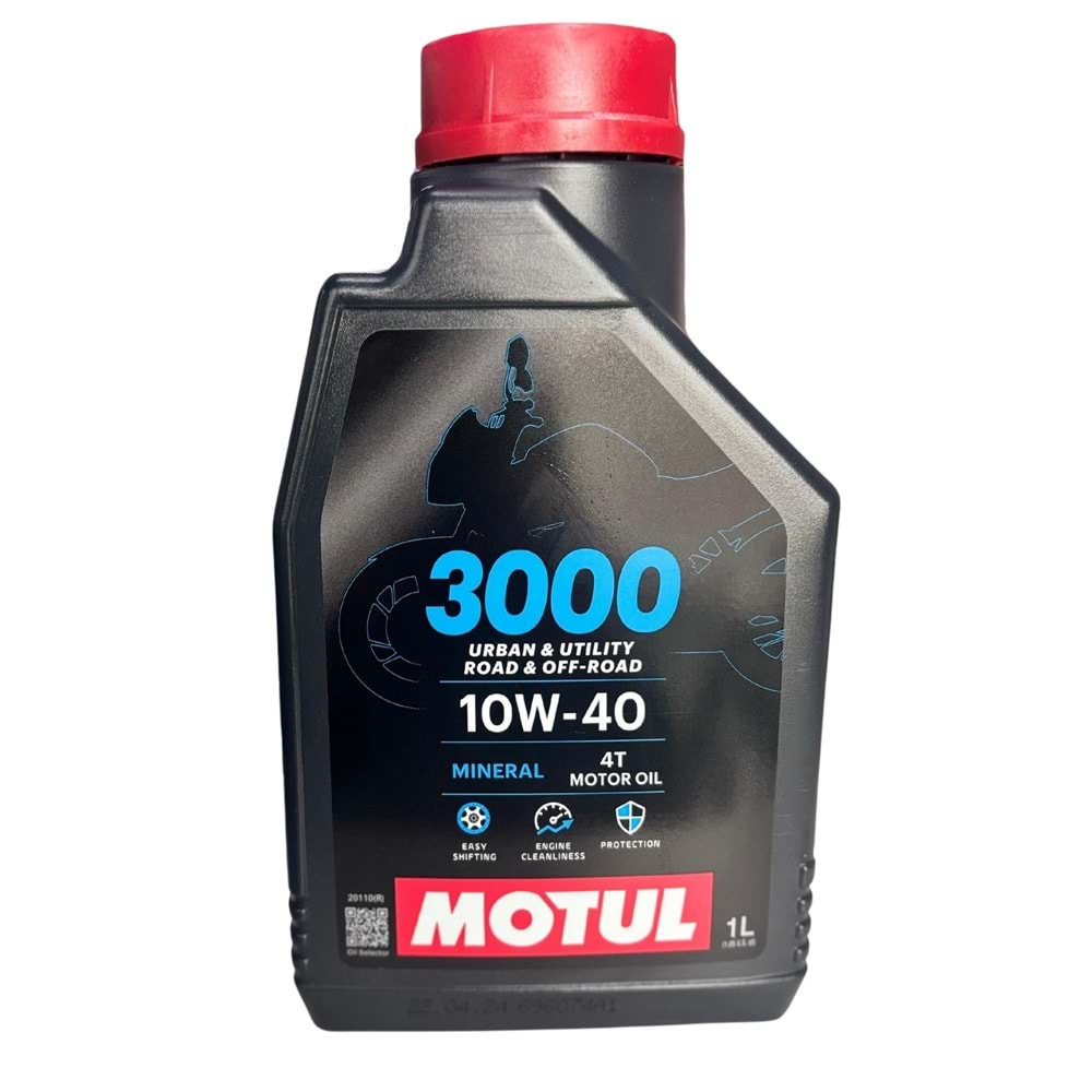 MOTUL 3000 10W40 4T 1LT