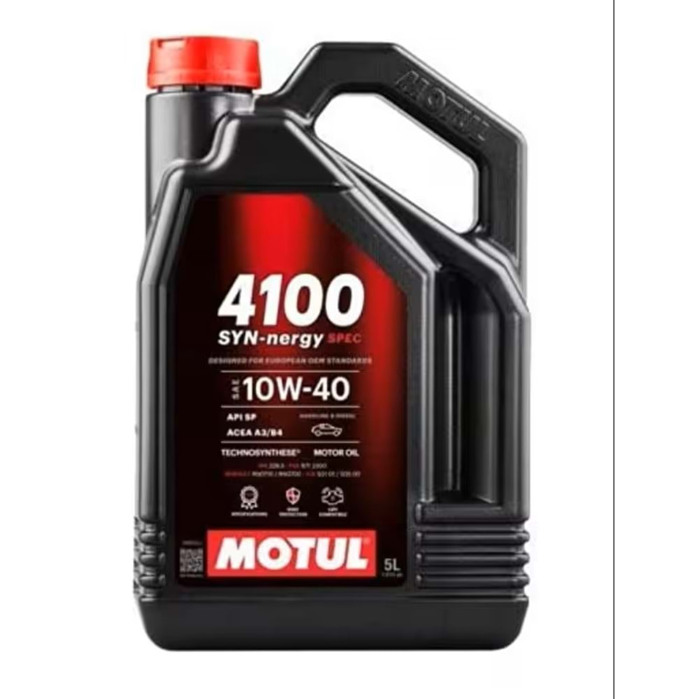 MOTUL 4100 SYN- NERGY SPEC 10W40 5LT