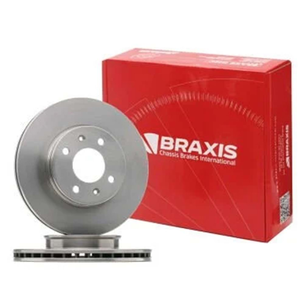 BRAXIS ÖN FREN DİSK AYNASI (TAKIM) HYUNDAİ ACCENT ERA 2006-2011 KİA RIP 2005> I20 2007 256MM